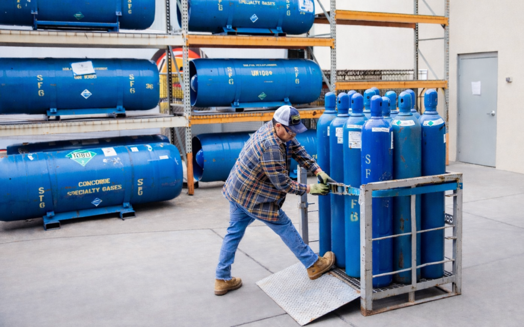 Loading Cylinders for Concorde 2